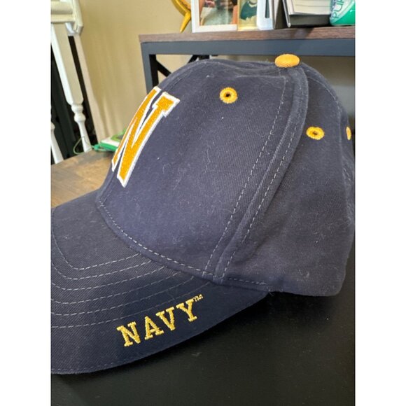 Fire For Effect Navy Hat Cap OSFA EUC - Picture 2 of 5
